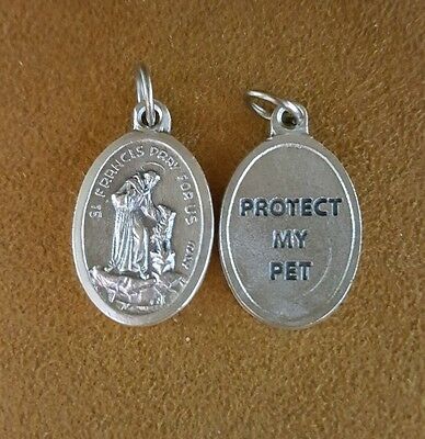 St. Francis Pet Medal - Small Lightweight Great For Cats